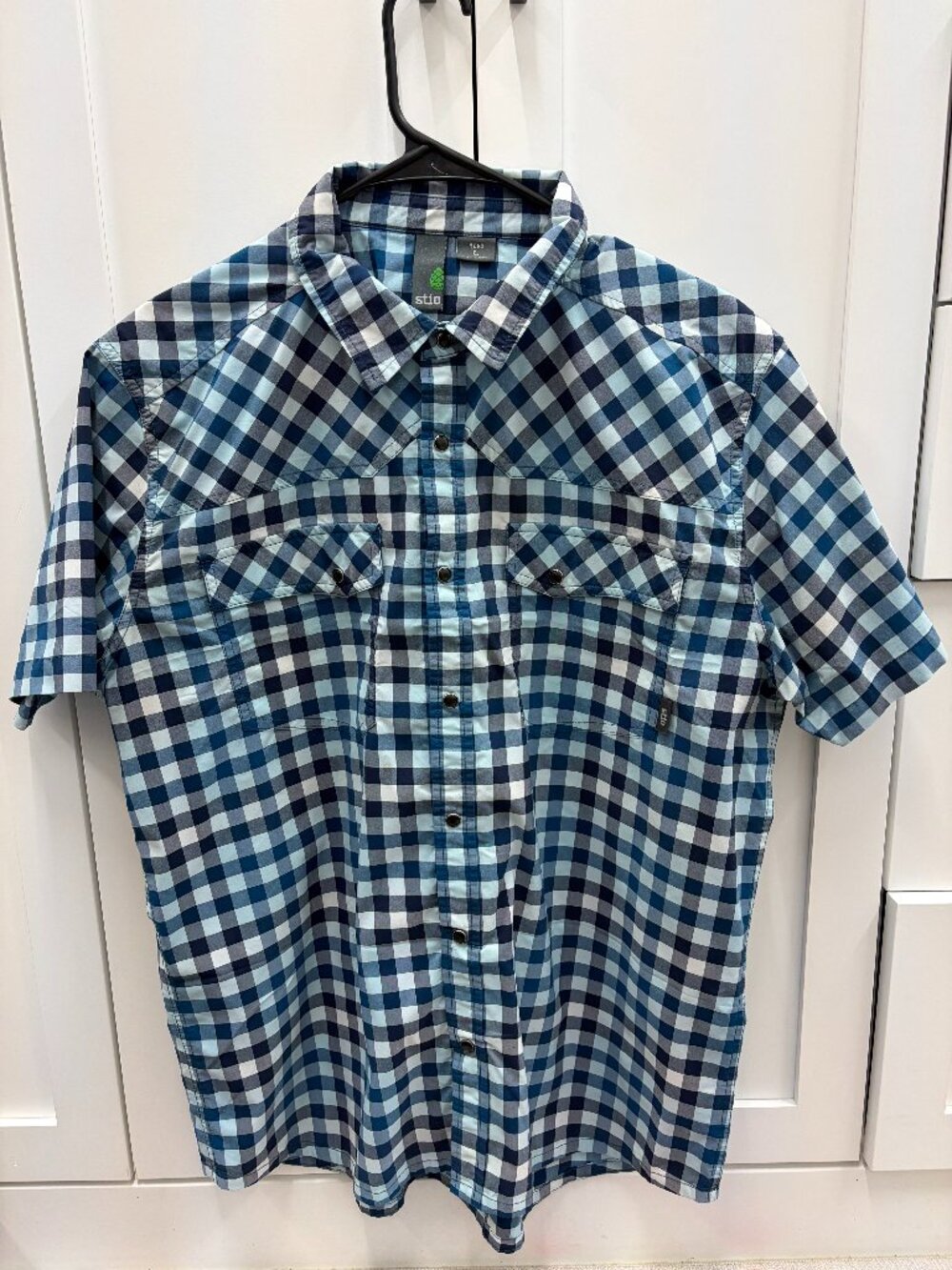 Men's Short Sleeve Snap Shirt